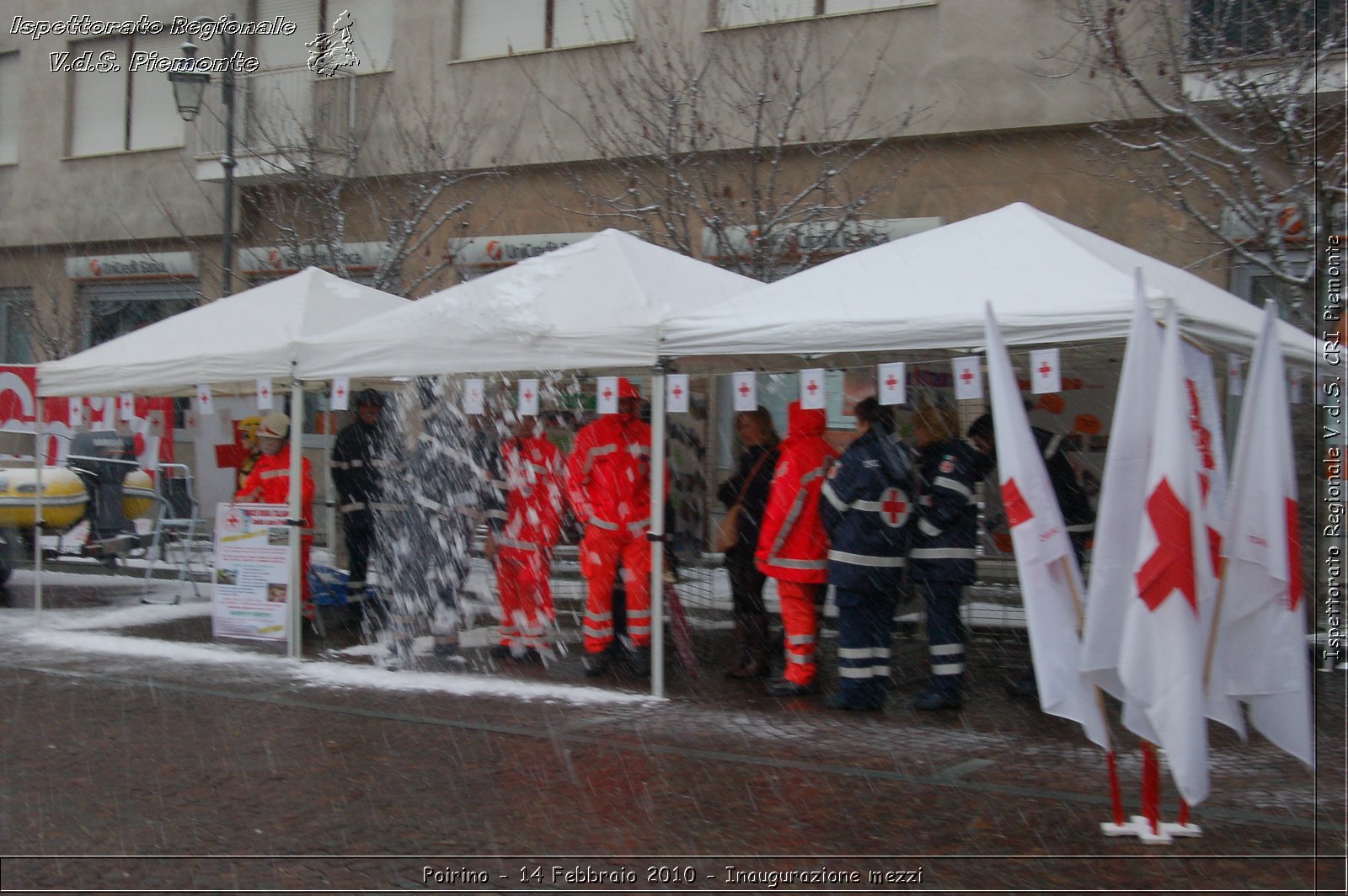 Poirino - 14 Febbraio 2010 - Inaugurazione mezzi -  Croce Rossa Italiana - Ispettorato Regionale Volontari del Soccorso Piemonte