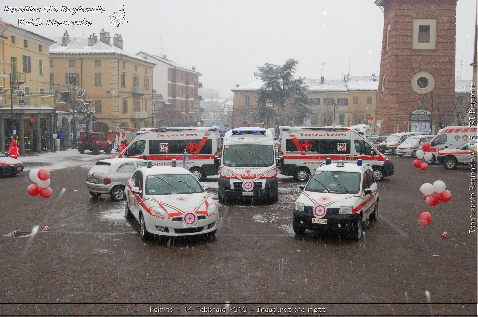 Poirino - 14 Febbraio 2010 - Inaugurazione mezzi -  Croce Rossa Italiana - Ispettorato Regionale Volontari del Soccorso Piemonte