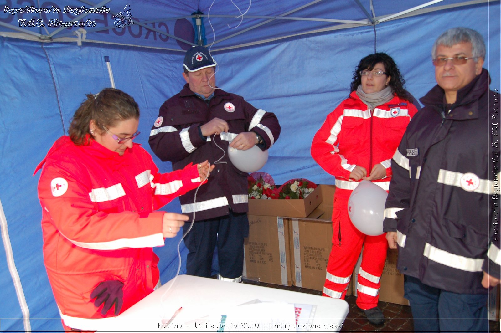 Poirino - 14 Febbraio 2010 - Inaugurazione mezzi -  Croce Rossa Italiana - Ispettorato Regionale Volontari del Soccorso Piemonte