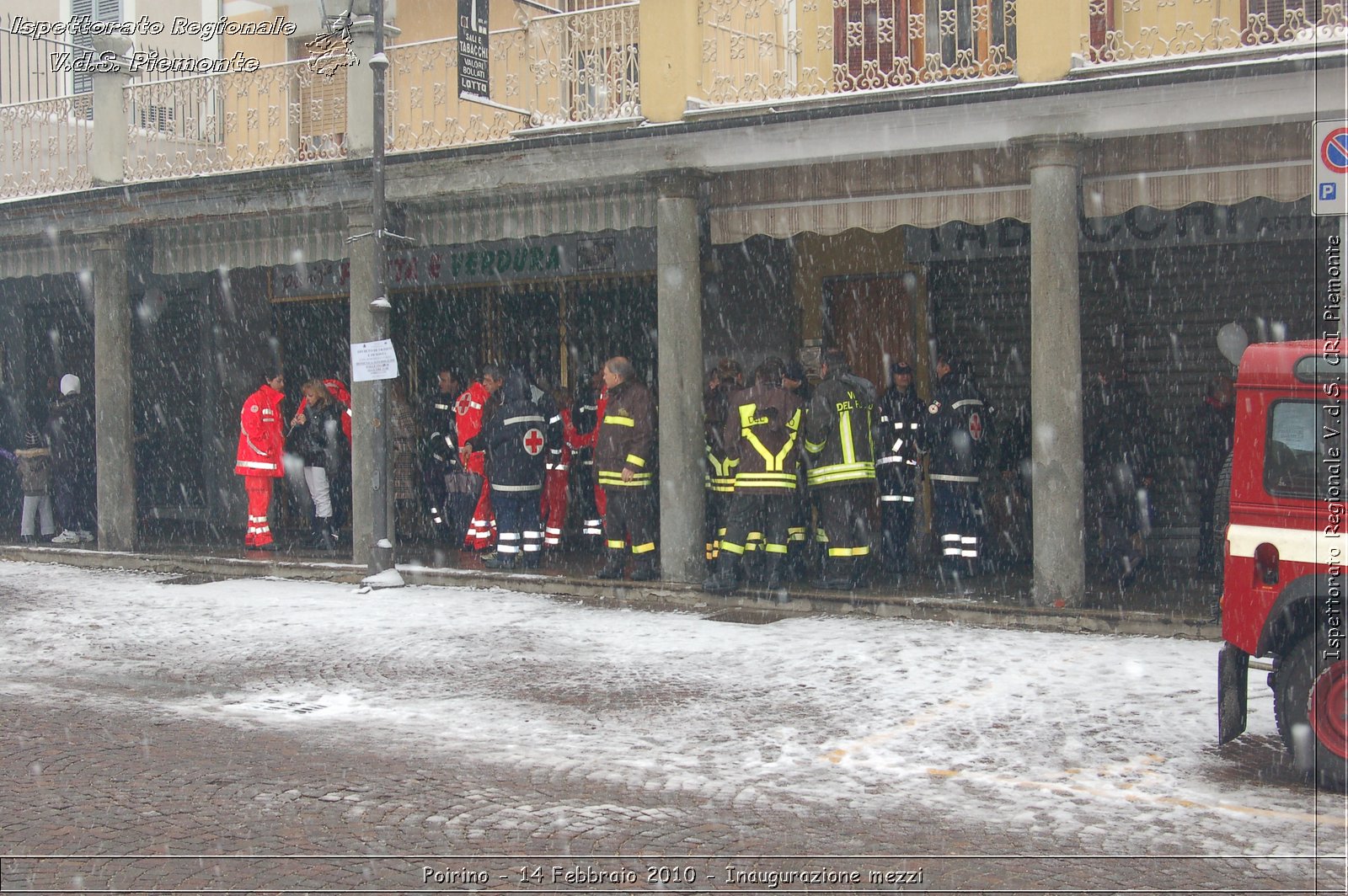 Poirino - 14 Febbraio 2010 - Inaugurazione mezzi -  Croce Rossa Italiana - Ispettorato Regionale Volontari del Soccorso Piemonte