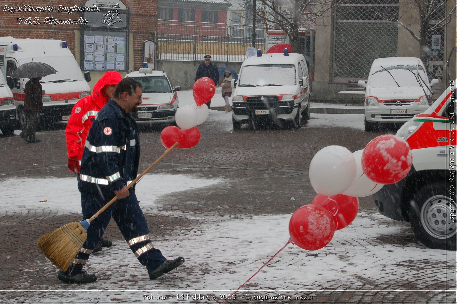 Poirino - 14 Febbraio 2010 - Inaugurazione mezzi -  Croce Rossa Italiana - Ispettorato Regionale Volontari del Soccorso Piemonte