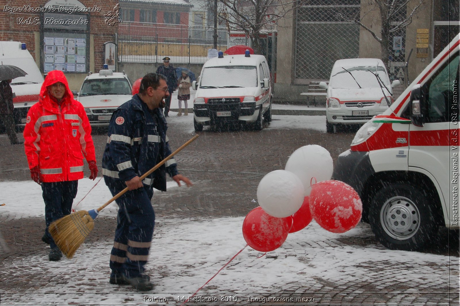 Poirino - 14 Febbraio 2010 - Inaugurazione mezzi -  Croce Rossa Italiana - Ispettorato Regionale Volontari del Soccorso Piemonte