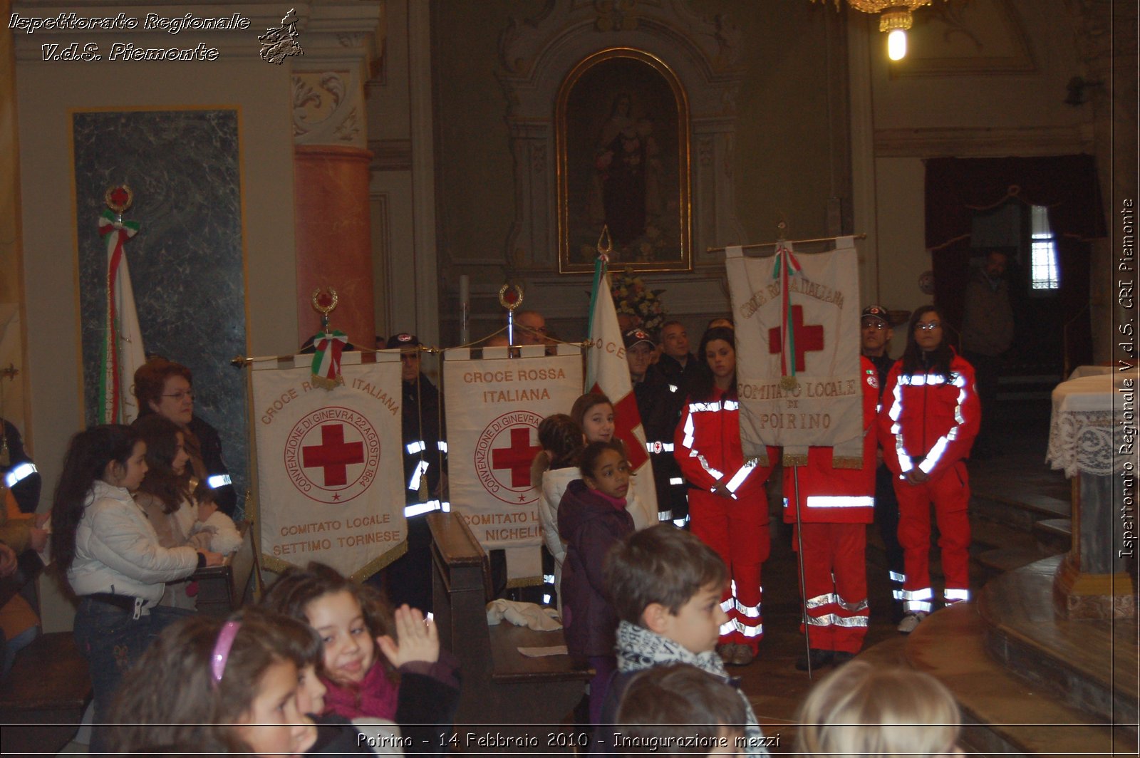 Poirino - 14 Febbraio 2010 - Inaugurazione mezzi -  Croce Rossa Italiana - Ispettorato Regionale Volontari del Soccorso Piemonte