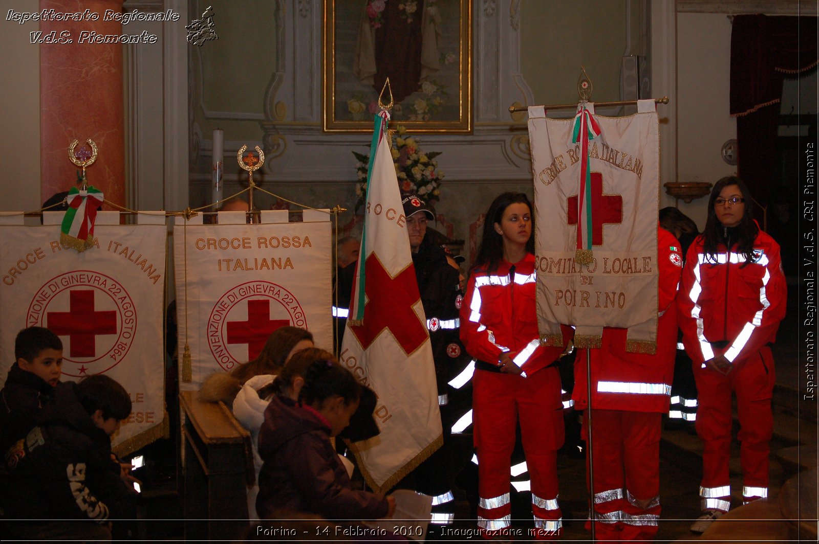 Poirino - 14 Febbraio 2010 - Inaugurazione mezzi -  Croce Rossa Italiana - Ispettorato Regionale Volontari del Soccorso Piemonte