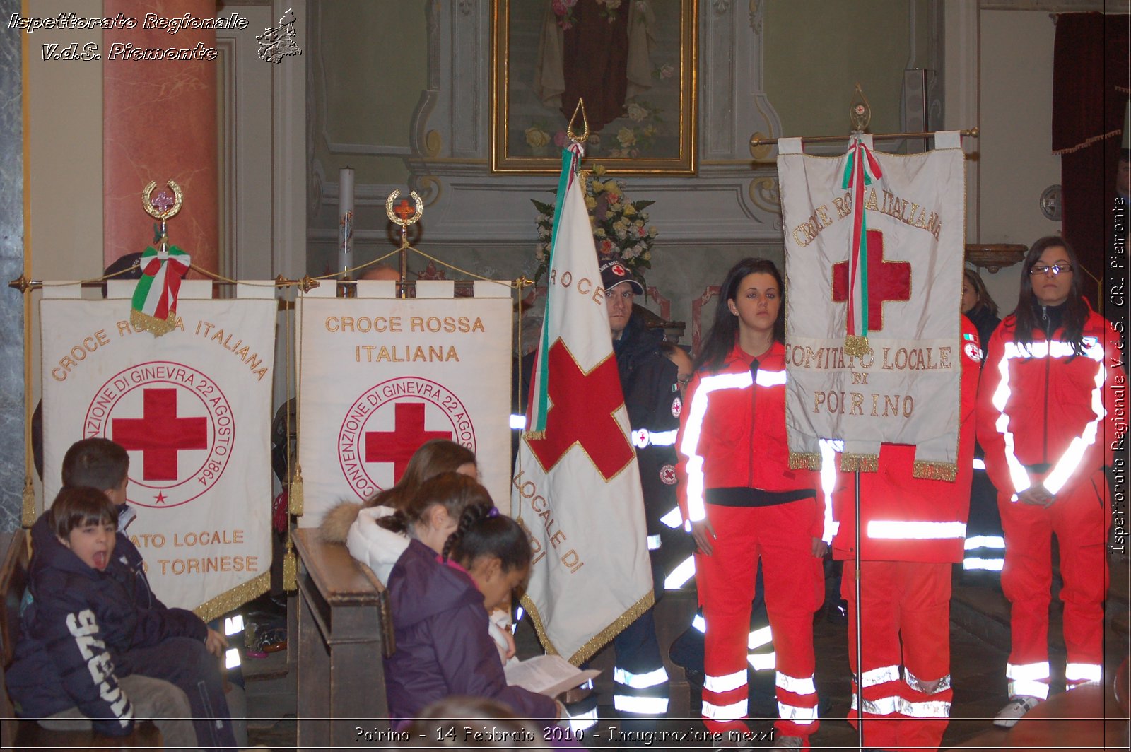 Poirino - 14 Febbraio 2010 - Inaugurazione mezzi -  Croce Rossa Italiana - Ispettorato Regionale Volontari del Soccorso Piemonte