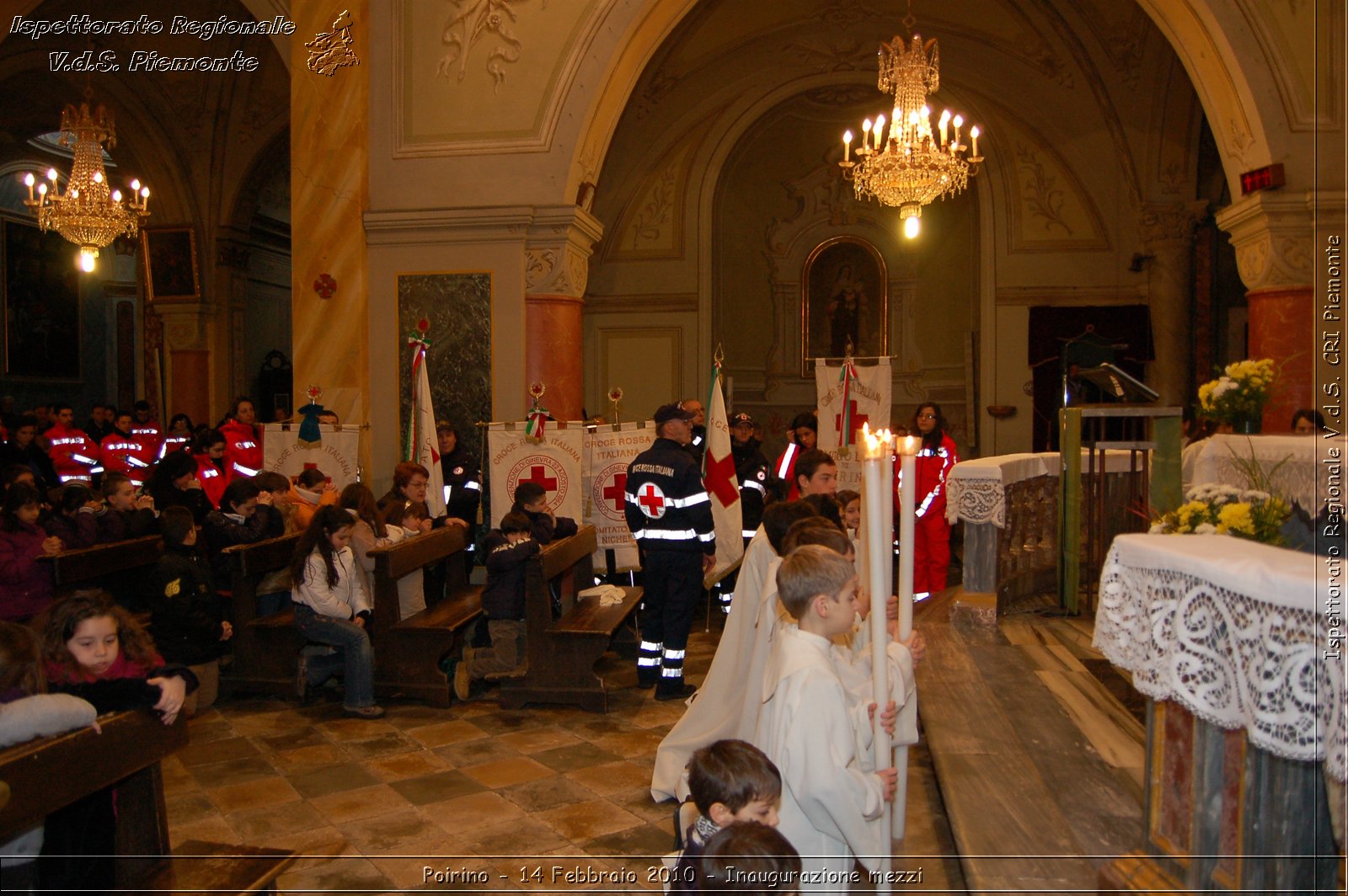 Poirino - 14 Febbraio 2010 - Inaugurazione mezzi -  Croce Rossa Italiana - Ispettorato Regionale Volontari del Soccorso Piemonte