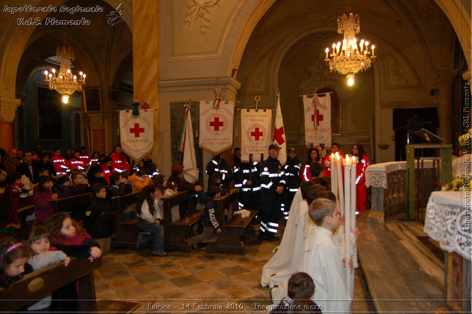 Poirino - 14 Febbraio 2010 - Inaugurazione mezzi -  Croce Rossa Italiana - Ispettorato Regionale Volontari del Soccorso Piemonte