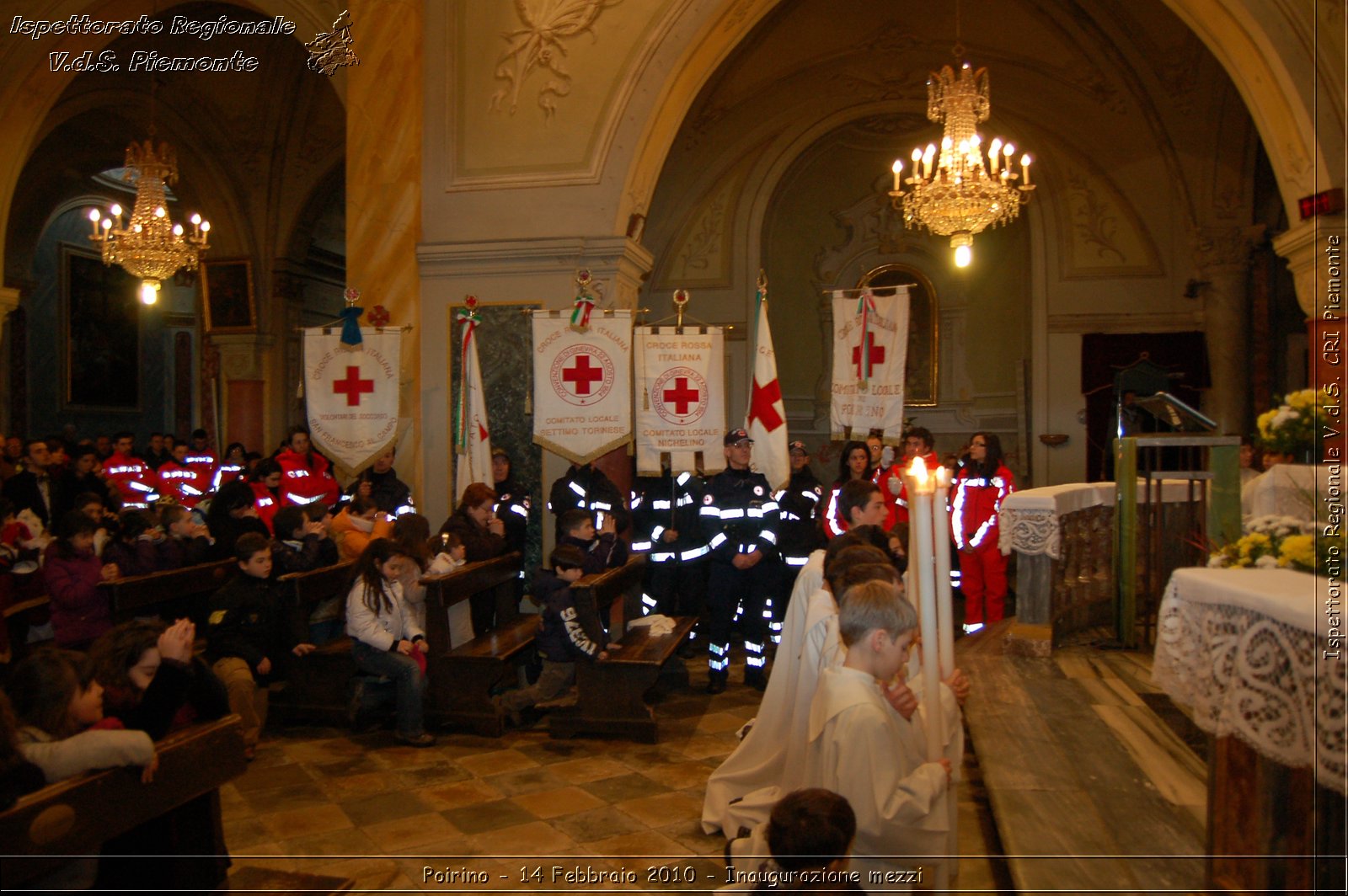 Poirino - 14 Febbraio 2010 - Inaugurazione mezzi -  Croce Rossa Italiana - Ispettorato Regionale Volontari del Soccorso Piemonte