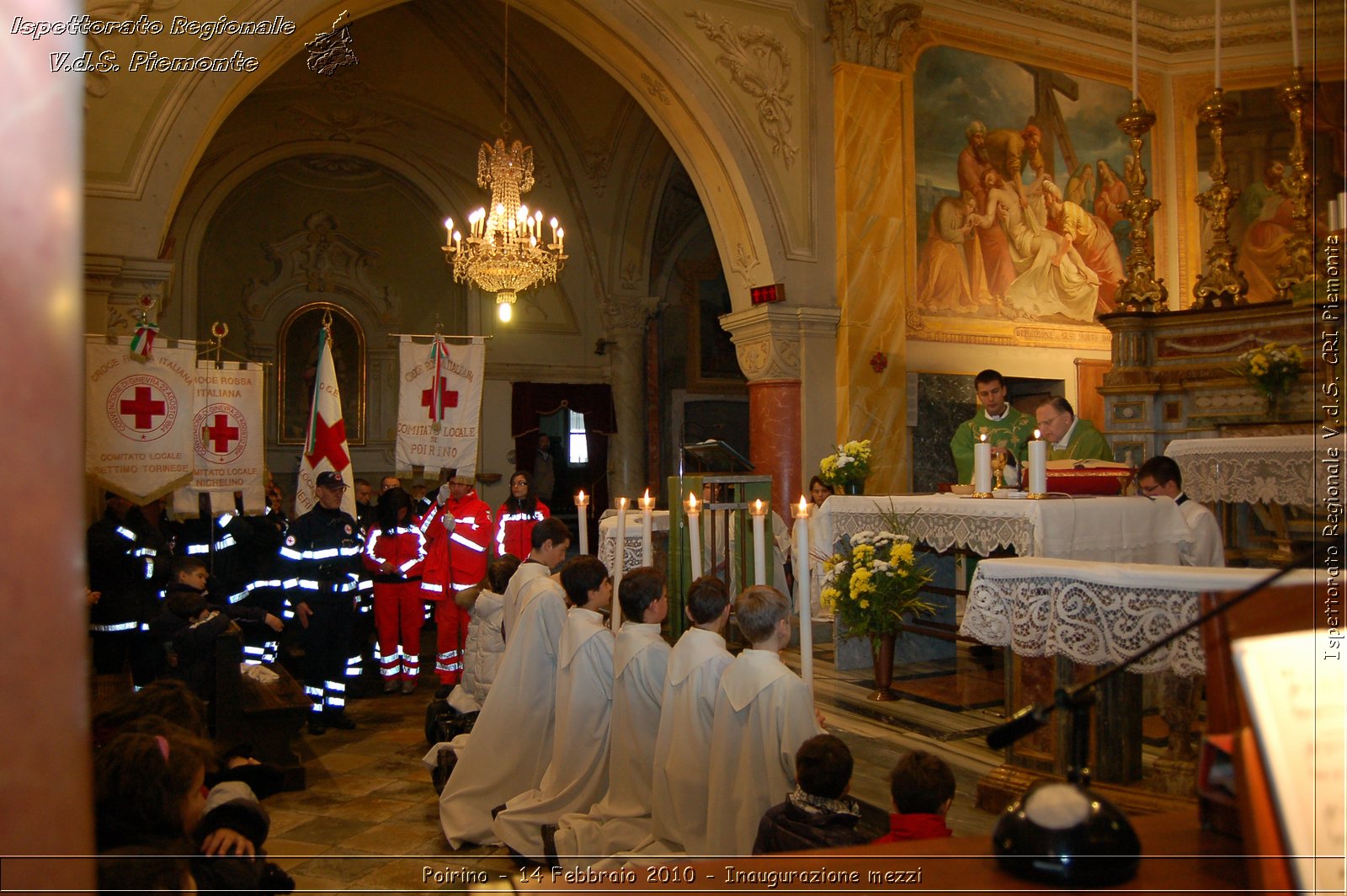 Poirino - 14 Febbraio 2010 - Inaugurazione mezzi -  Croce Rossa Italiana - Ispettorato Regionale Volontari del Soccorso Piemonte