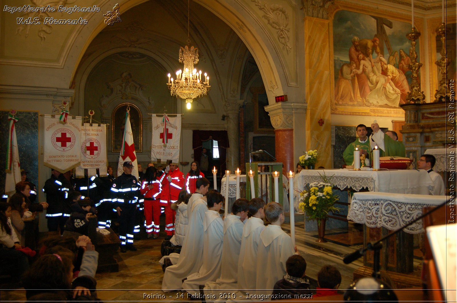 Poirino - 14 Febbraio 2010 - Inaugurazione mezzi -  Croce Rossa Italiana - Ispettorato Regionale Volontari del Soccorso Piemonte