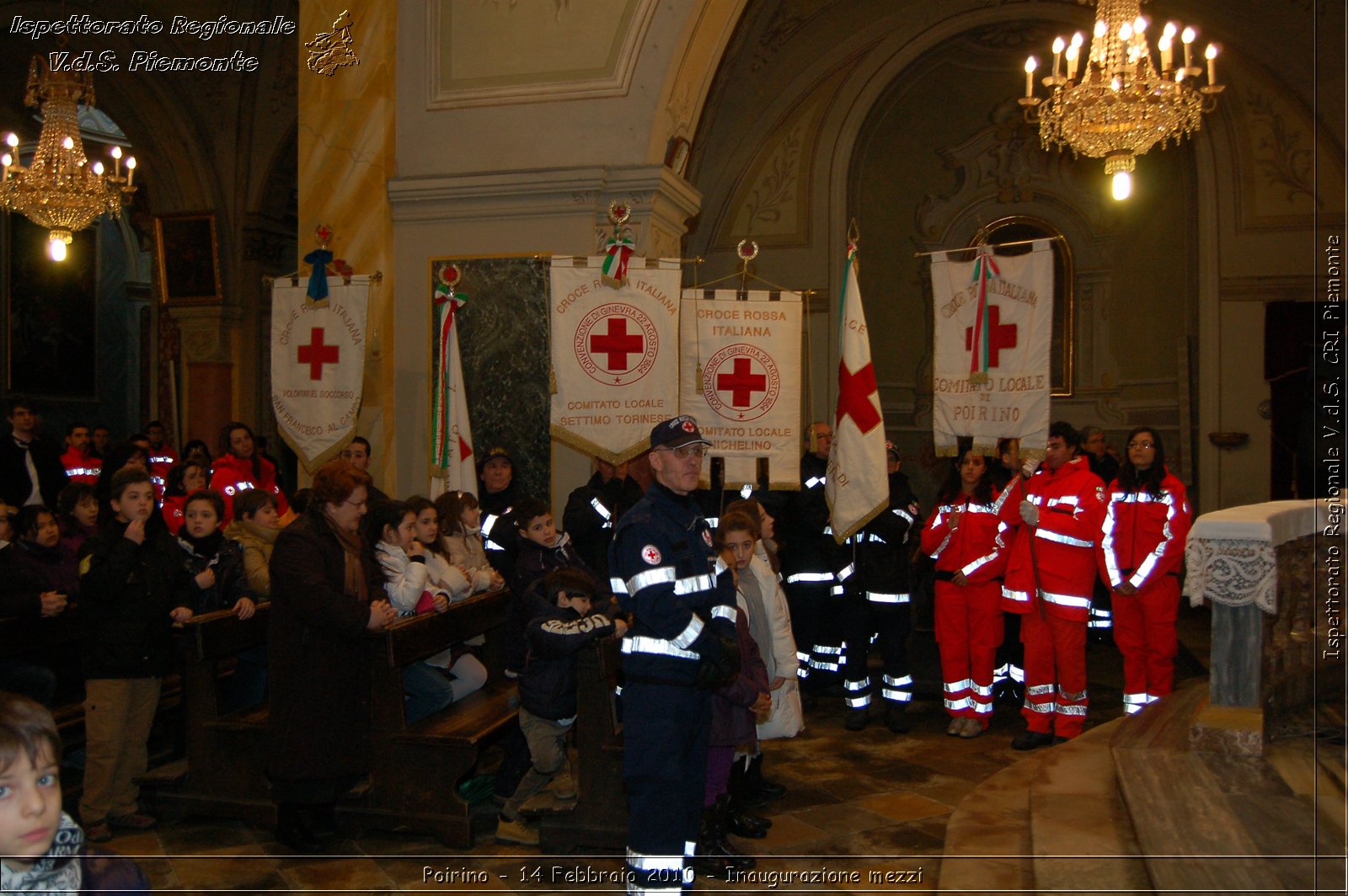 Poirino - 14 Febbraio 2010 - Inaugurazione mezzi -  Croce Rossa Italiana - Ispettorato Regionale Volontari del Soccorso Piemonte