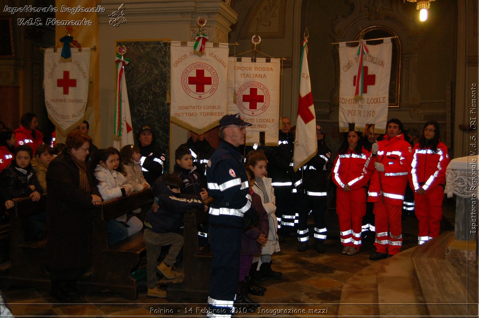 Poirino - 14 Febbraio 2010 - Inaugurazione mezzi -  Croce Rossa Italiana - Ispettorato Regionale Volontari del Soccorso Piemonte