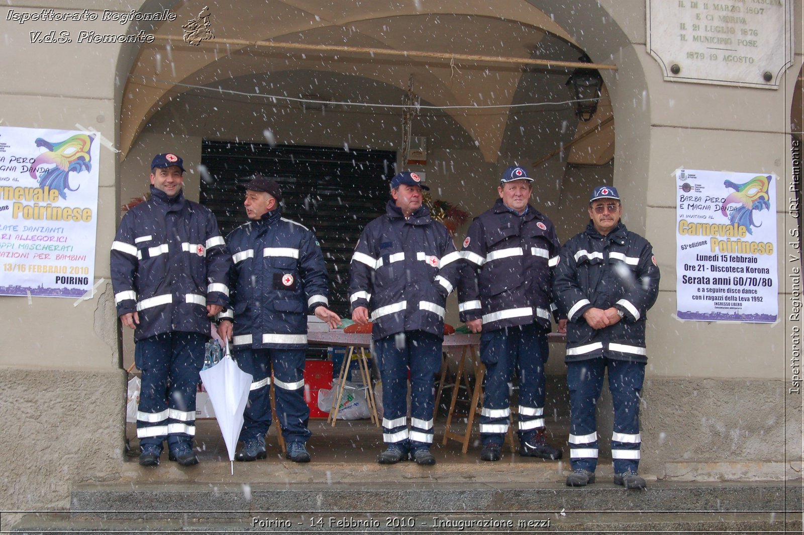 Poirino - 14 Febbraio 2010 - Inaugurazione mezzi -  Croce Rossa Italiana - Ispettorato Regionale Volontari del Soccorso Piemonte