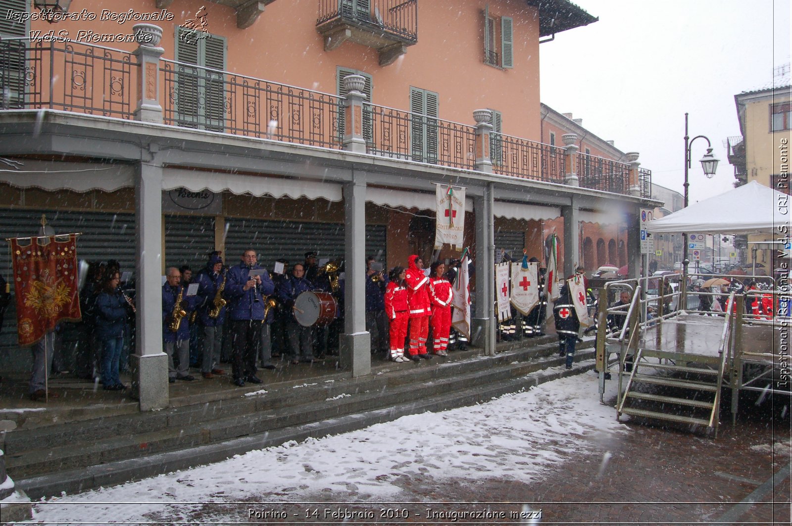 Poirino - 14 Febbraio 2010 - Inaugurazione mezzi -  Croce Rossa Italiana - Ispettorato Regionale Volontari del Soccorso Piemonte