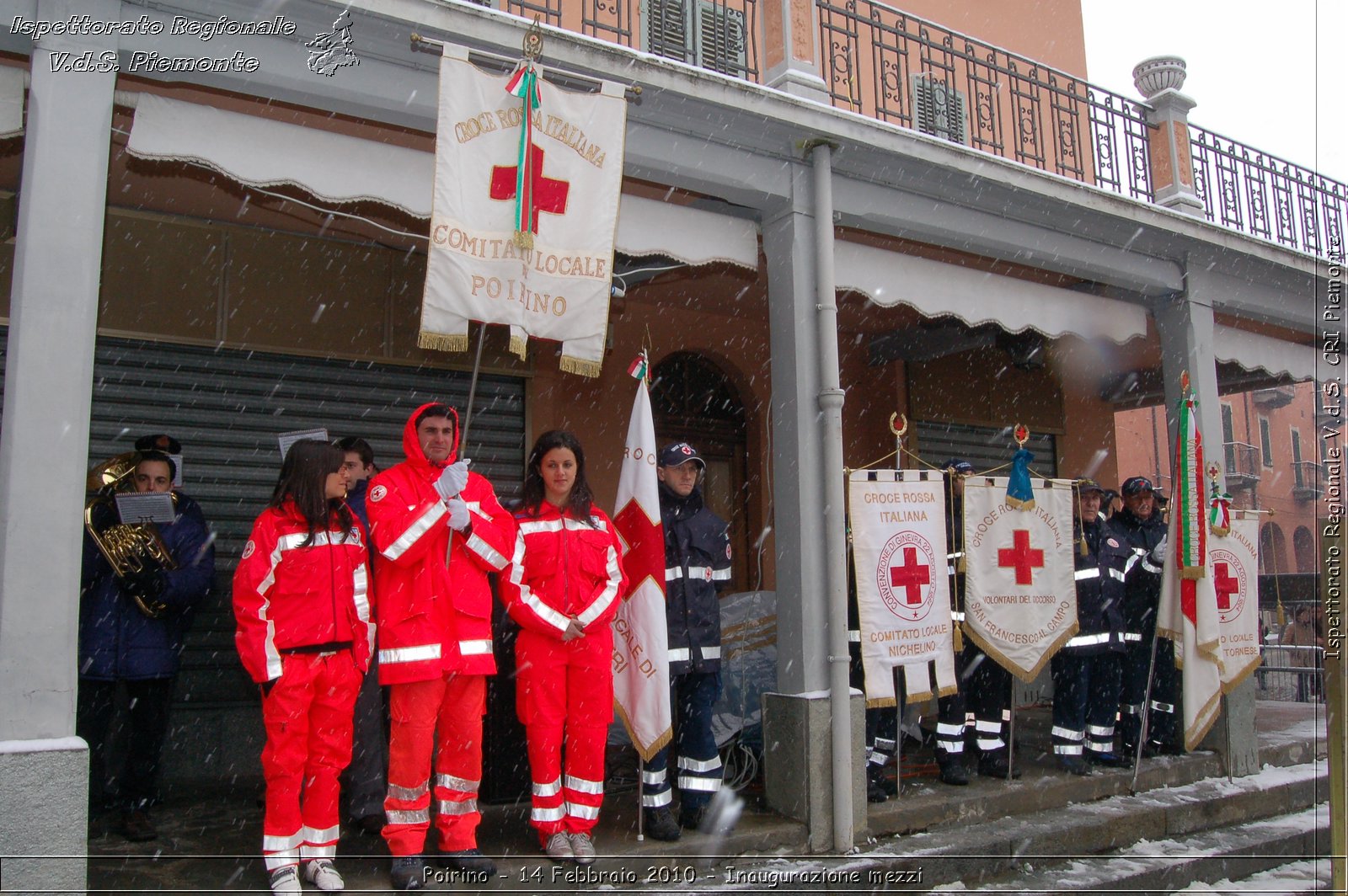 Poirino - 14 Febbraio 2010 - Inaugurazione mezzi -  Croce Rossa Italiana - Ispettorato Regionale Volontari del Soccorso Piemonte