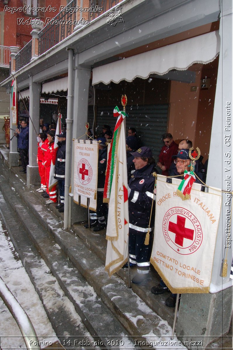 Poirino - 14 Febbraio 2010 - Inaugurazione mezzi -  Croce Rossa Italiana - Ispettorato Regionale Volontari del Soccorso Piemonte