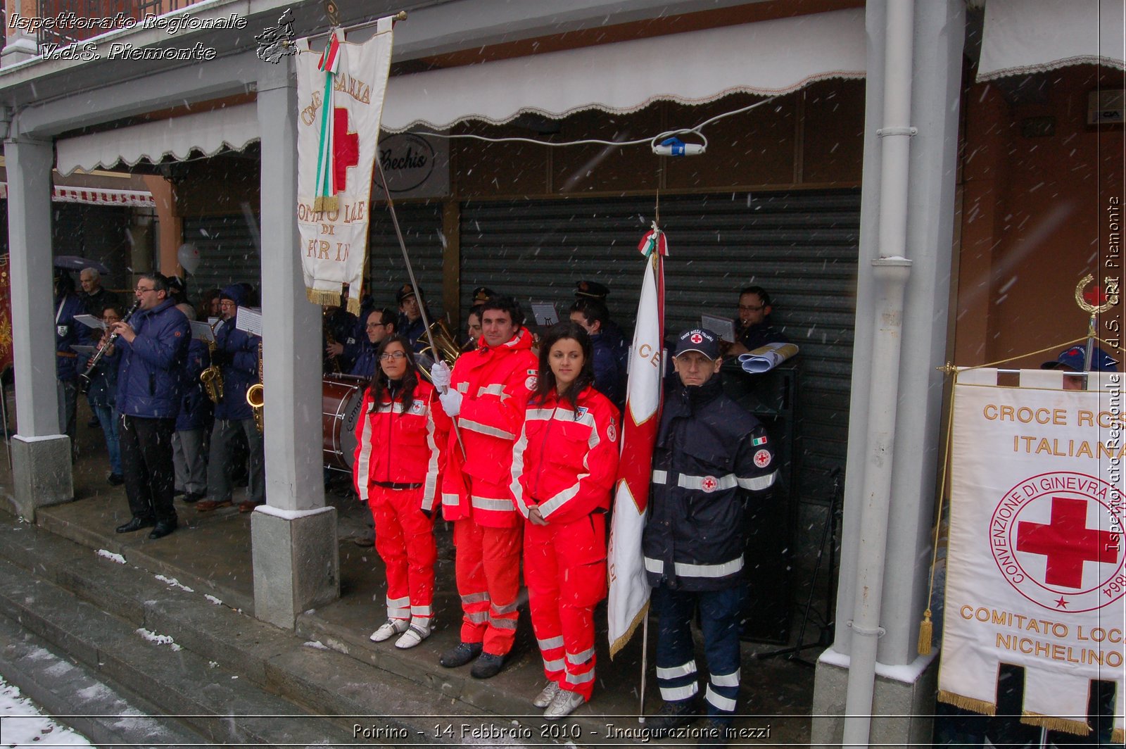 Poirino - 14 Febbraio 2010 - Inaugurazione mezzi -  Croce Rossa Italiana - Ispettorato Regionale Volontari del Soccorso Piemonte