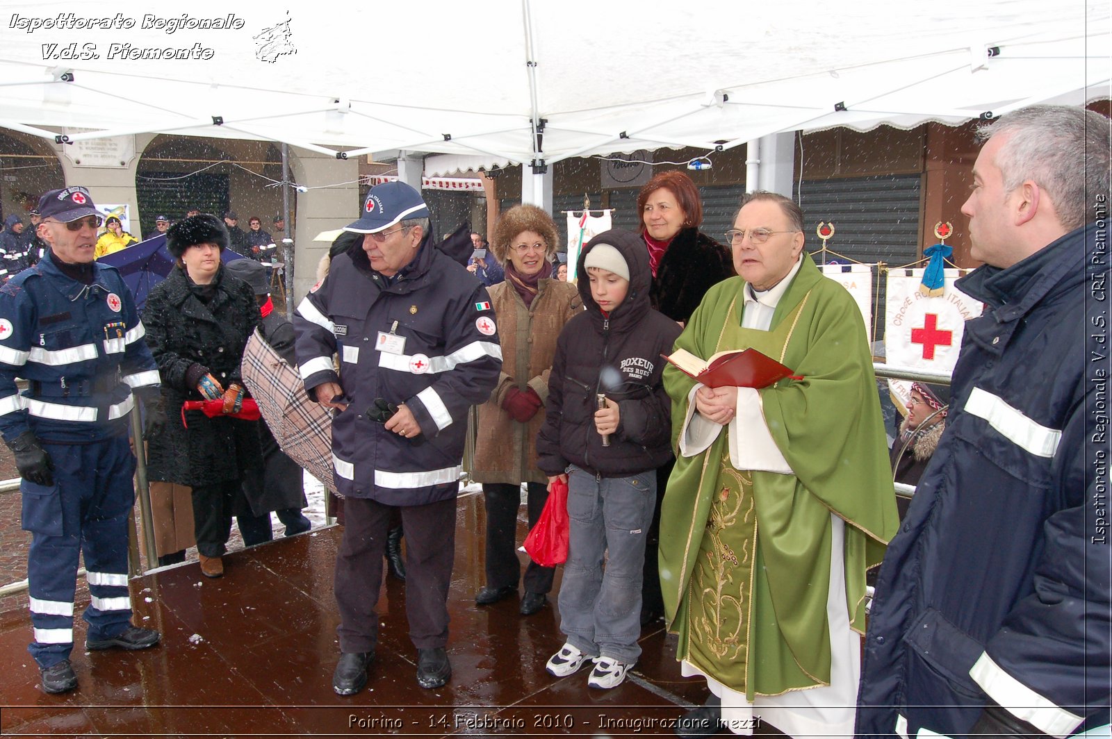 Poirino - 14 Febbraio 2010 - Inaugurazione mezzi -  Croce Rossa Italiana - Ispettorato Regionale Volontari del Soccorso Piemonte