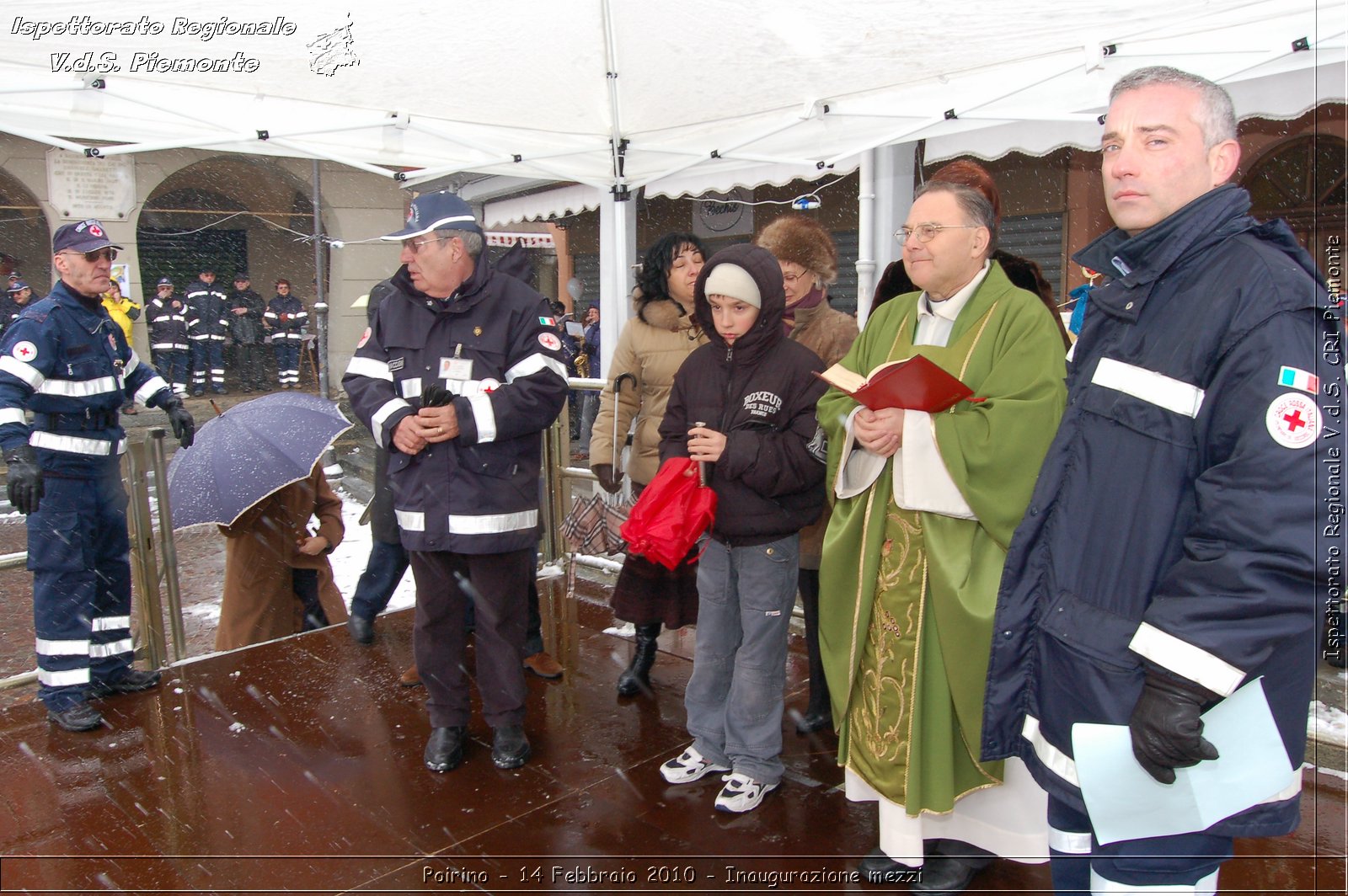 Poirino - 14 Febbraio 2010 - Inaugurazione mezzi -  Croce Rossa Italiana - Ispettorato Regionale Volontari del Soccorso Piemonte