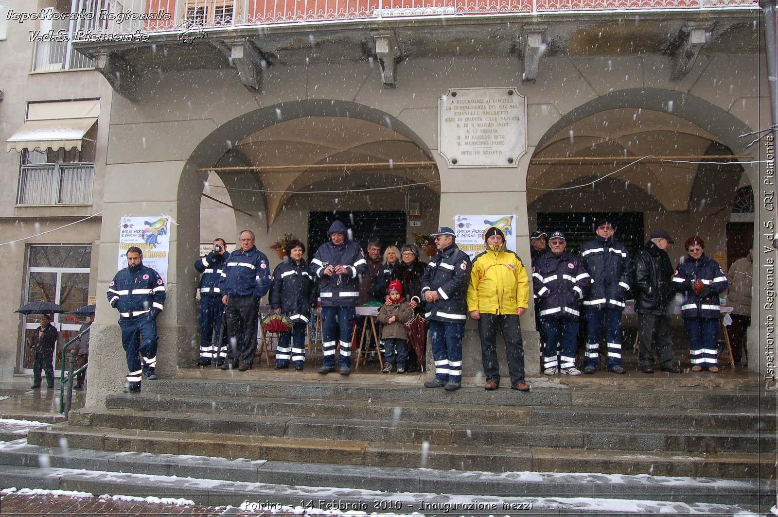 Poirino - 14 Febbraio 2010 - Inaugurazione mezzi -  Croce Rossa Italiana - Ispettorato Regionale Volontari del Soccorso Piemonte