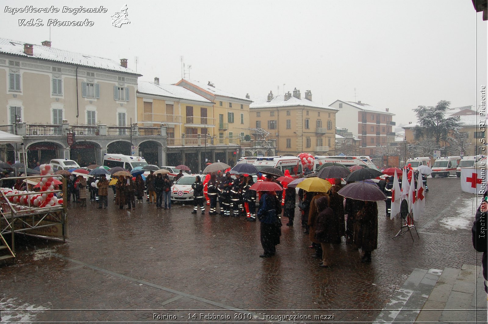 Poirino - 14 Febbraio 2010 - Inaugurazione mezzi -  Croce Rossa Italiana - Ispettorato Regionale Volontari del Soccorso Piemonte