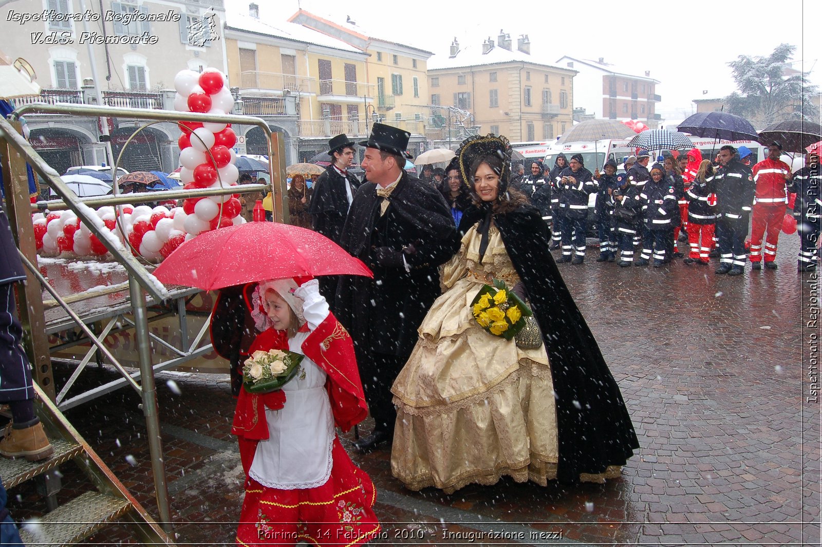 Poirino - 14 Febbraio 2010 - Inaugurazione mezzi -  Croce Rossa Italiana - Ispettorato Regionale Volontari del Soccorso Piemonte