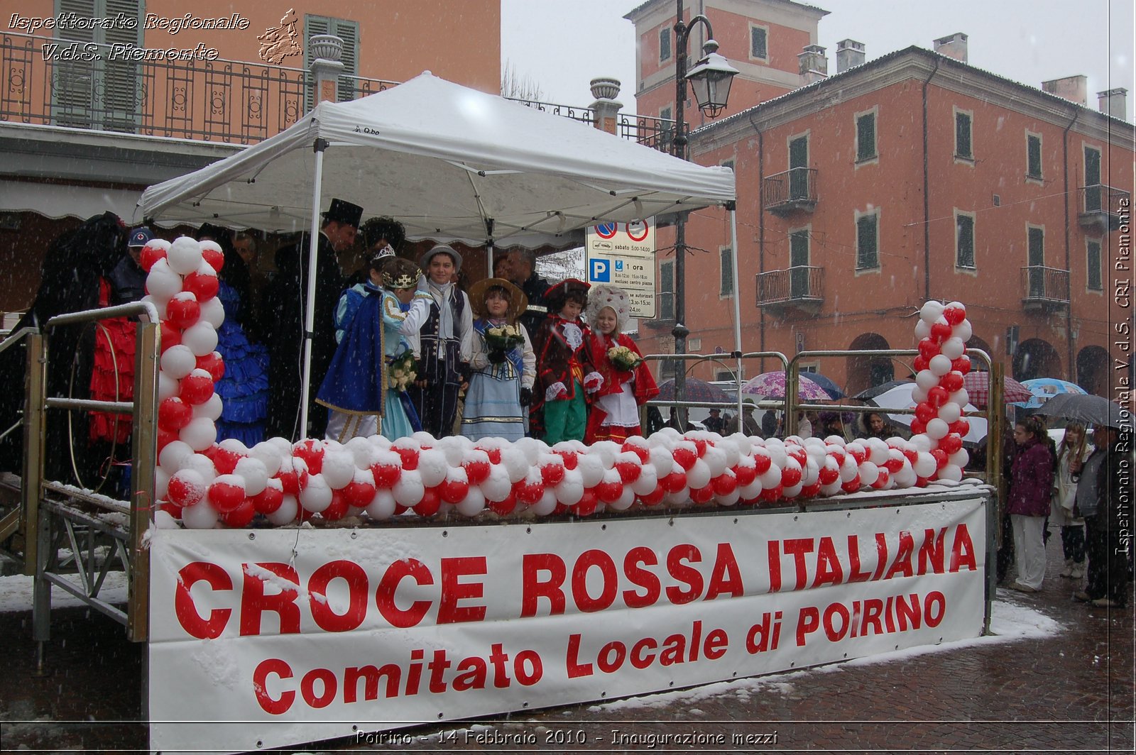 Poirino - 14 Febbraio 2010 - Inaugurazione mezzi -  Croce Rossa Italiana - Ispettorato Regionale Volontari del Soccorso Piemonte