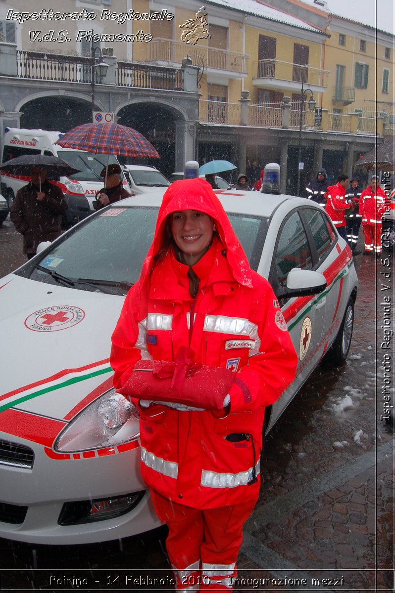 Poirino - 14 Febbraio 2010 - Inaugurazione mezzi -  Croce Rossa Italiana - Ispettorato Regionale Volontari del Soccorso Piemonte