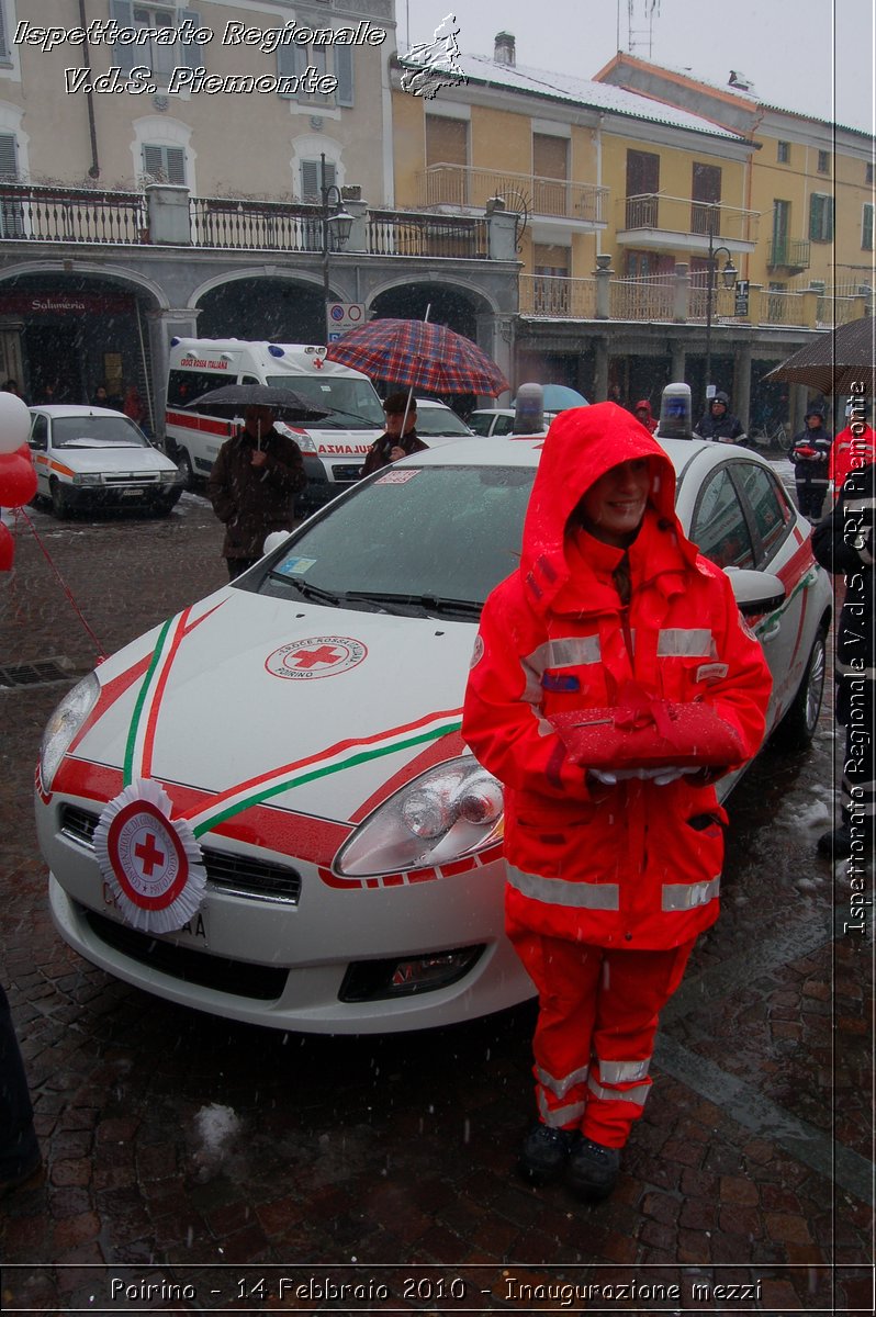 Poirino - 14 Febbraio 2010 - Inaugurazione mezzi -  Croce Rossa Italiana - Ispettorato Regionale Volontari del Soccorso Piemonte