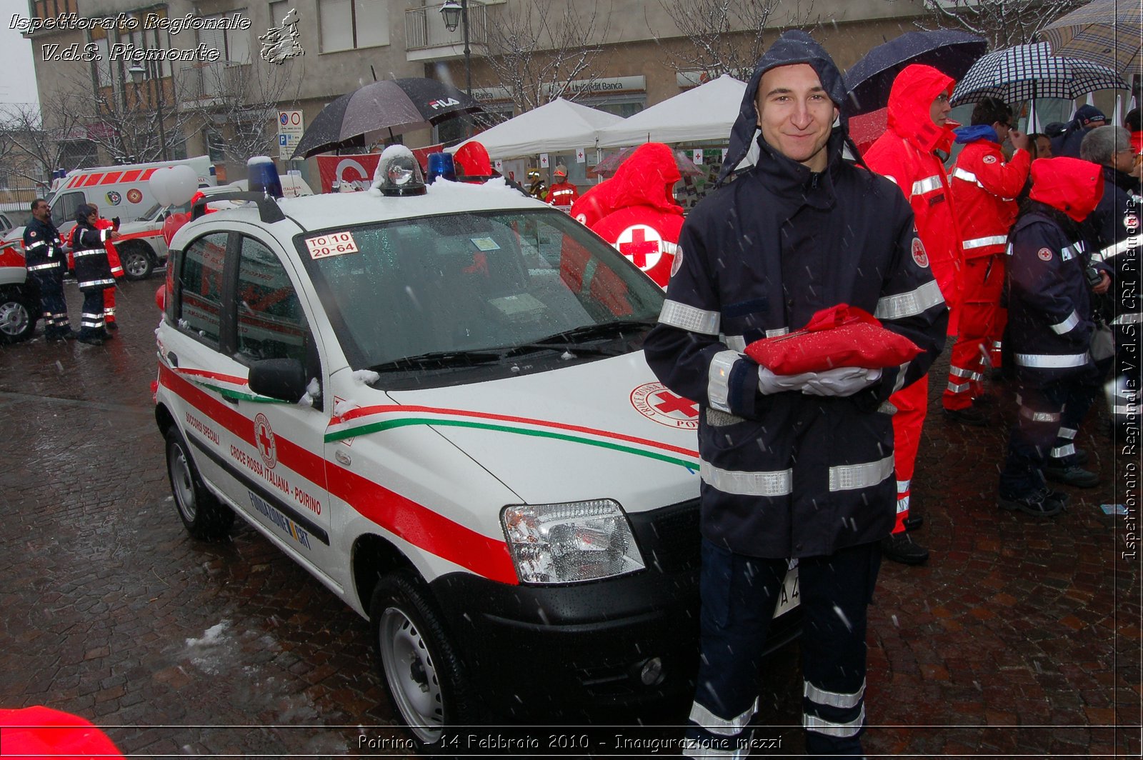 Poirino - 14 Febbraio 2010 - Inaugurazione mezzi -  Croce Rossa Italiana - Ispettorato Regionale Volontari del Soccorso Piemonte