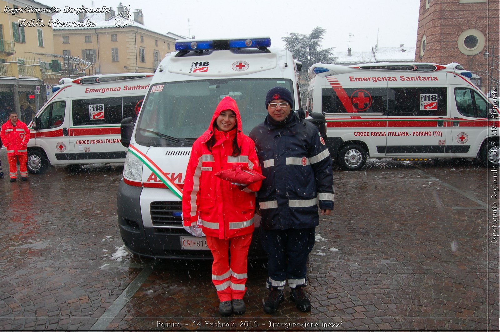 Poirino - 14 Febbraio 2010 - Inaugurazione mezzi -  Croce Rossa Italiana - Ispettorato Regionale Volontari del Soccorso Piemonte