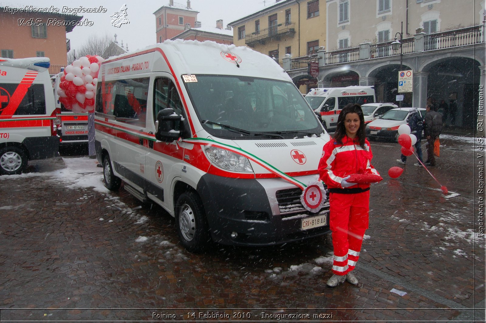 Poirino - 14 Febbraio 2010 - Inaugurazione mezzi -  Croce Rossa Italiana - Ispettorato Regionale Volontari del Soccorso Piemonte