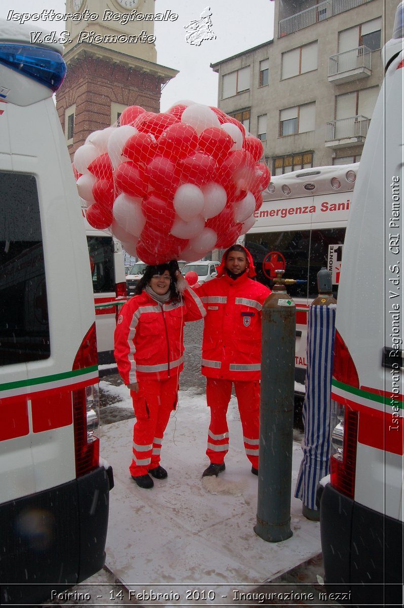 Poirino - 14 Febbraio 2010 - Inaugurazione mezzi -  Croce Rossa Italiana - Ispettorato Regionale Volontari del Soccorso Piemonte