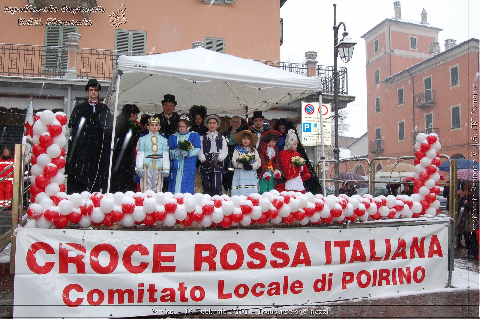 Poirino - 14 Febbraio 2010 - Inaugurazione mezzi -  Croce Rossa Italiana - Ispettorato Regionale Volontari del Soccorso Piemonte