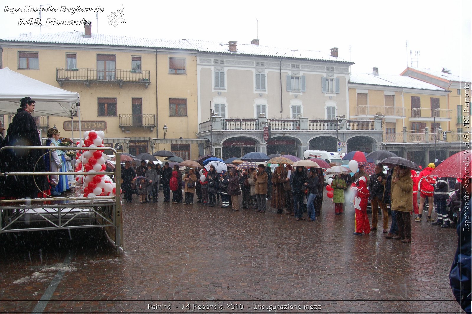 Poirino - 14 Febbraio 2010 - Inaugurazione mezzi -  Croce Rossa Italiana - Ispettorato Regionale Volontari del Soccorso Piemonte