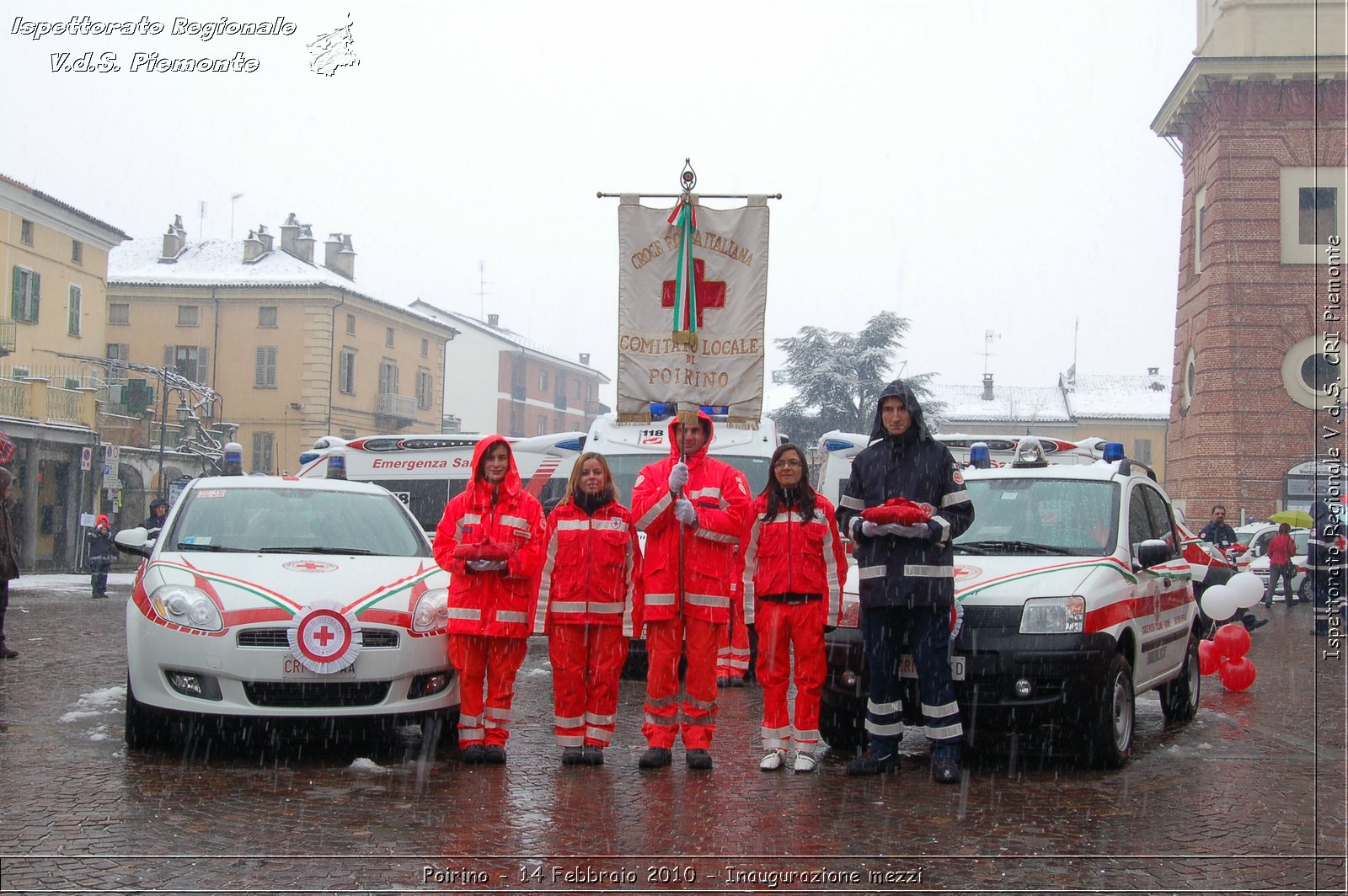 Poirino - 14 Febbraio 2010 - Inaugurazione mezzi -  Croce Rossa Italiana - Ispettorato Regionale Volontari del Soccorso Piemonte