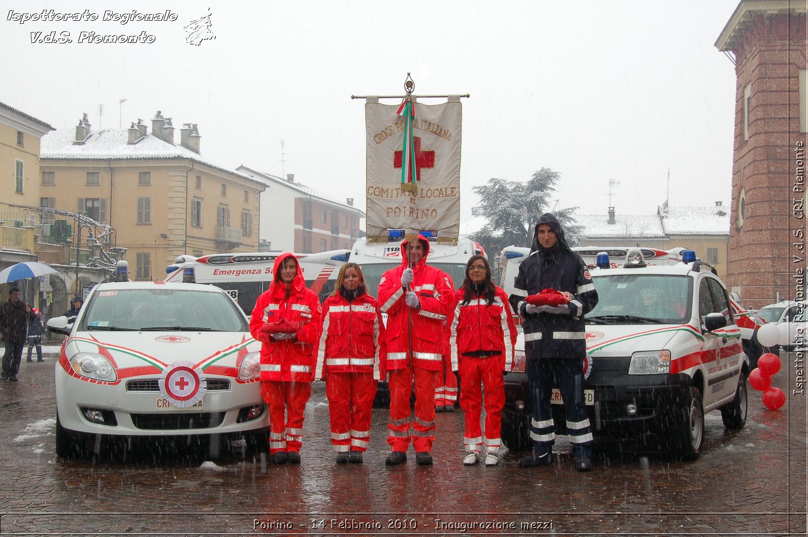 Poirino - 14 Febbraio 2010 - Inaugurazione mezzi -  Croce Rossa Italiana - Ispettorato Regionale Volontari del Soccorso Piemonte