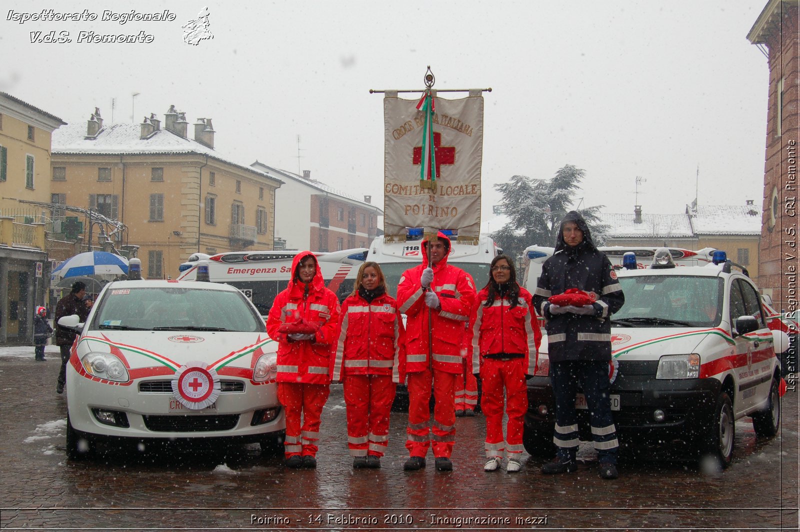 Poirino - 14 Febbraio 2010 - Inaugurazione mezzi -  Croce Rossa Italiana - Ispettorato Regionale Volontari del Soccorso Piemonte