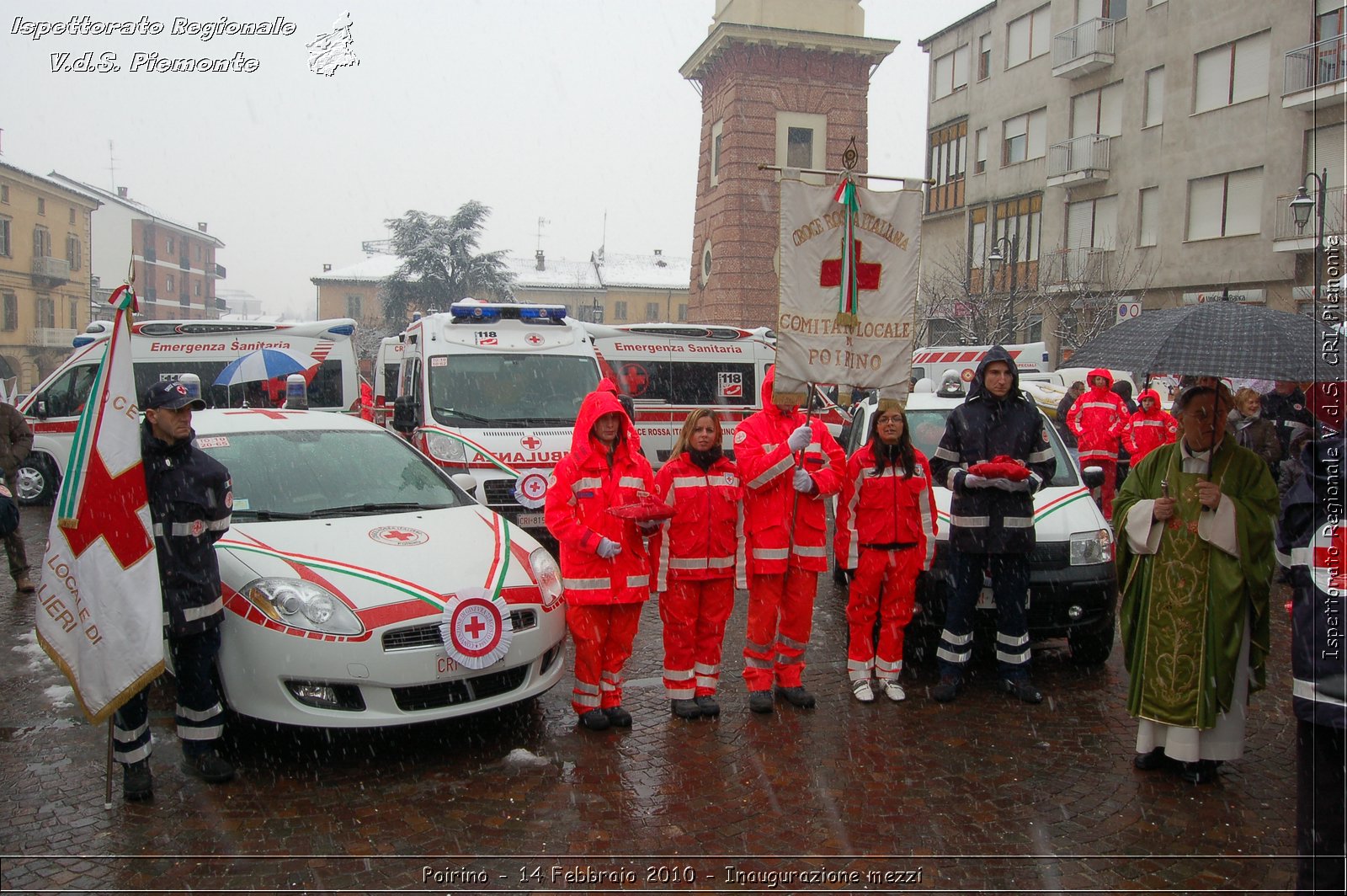 Poirino - 14 Febbraio 2010 - Inaugurazione mezzi -  Croce Rossa Italiana - Ispettorato Regionale Volontari del Soccorso Piemonte