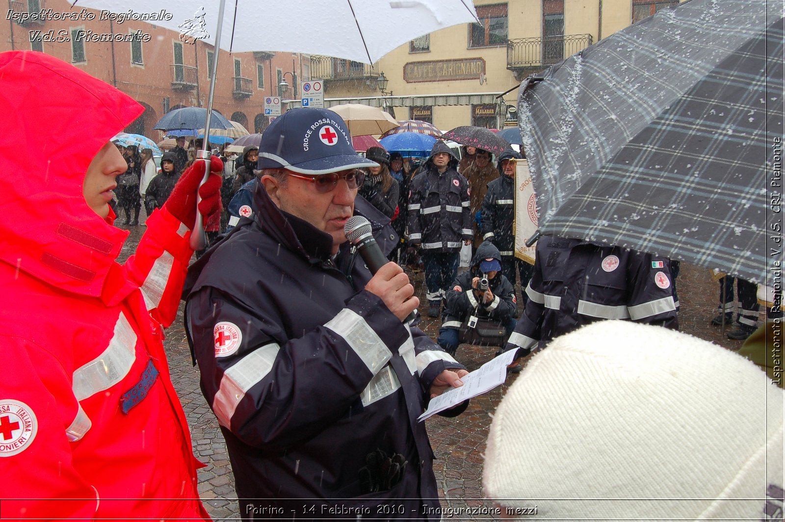 Poirino - 14 Febbraio 2010 - Inaugurazione mezzi -  Croce Rossa Italiana - Ispettorato Regionale Volontari del Soccorso Piemonte