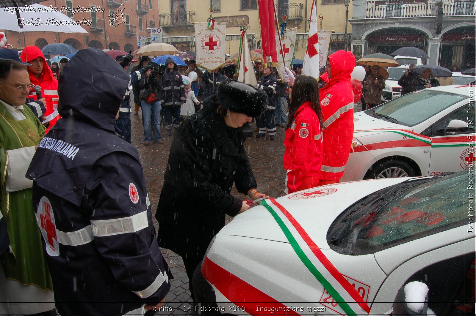 Poirino - 14 Febbraio 2010 - Inaugurazione mezzi -  Croce Rossa Italiana - Ispettorato Regionale Volontari del Soccorso Piemonte