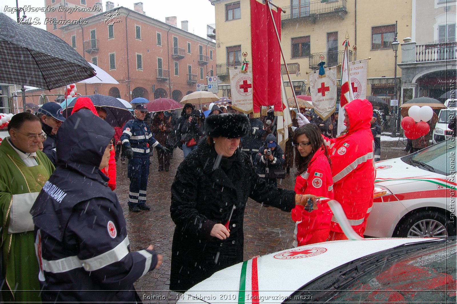 Poirino - 14 Febbraio 2010 - Inaugurazione mezzi -  Croce Rossa Italiana - Ispettorato Regionale Volontari del Soccorso Piemonte