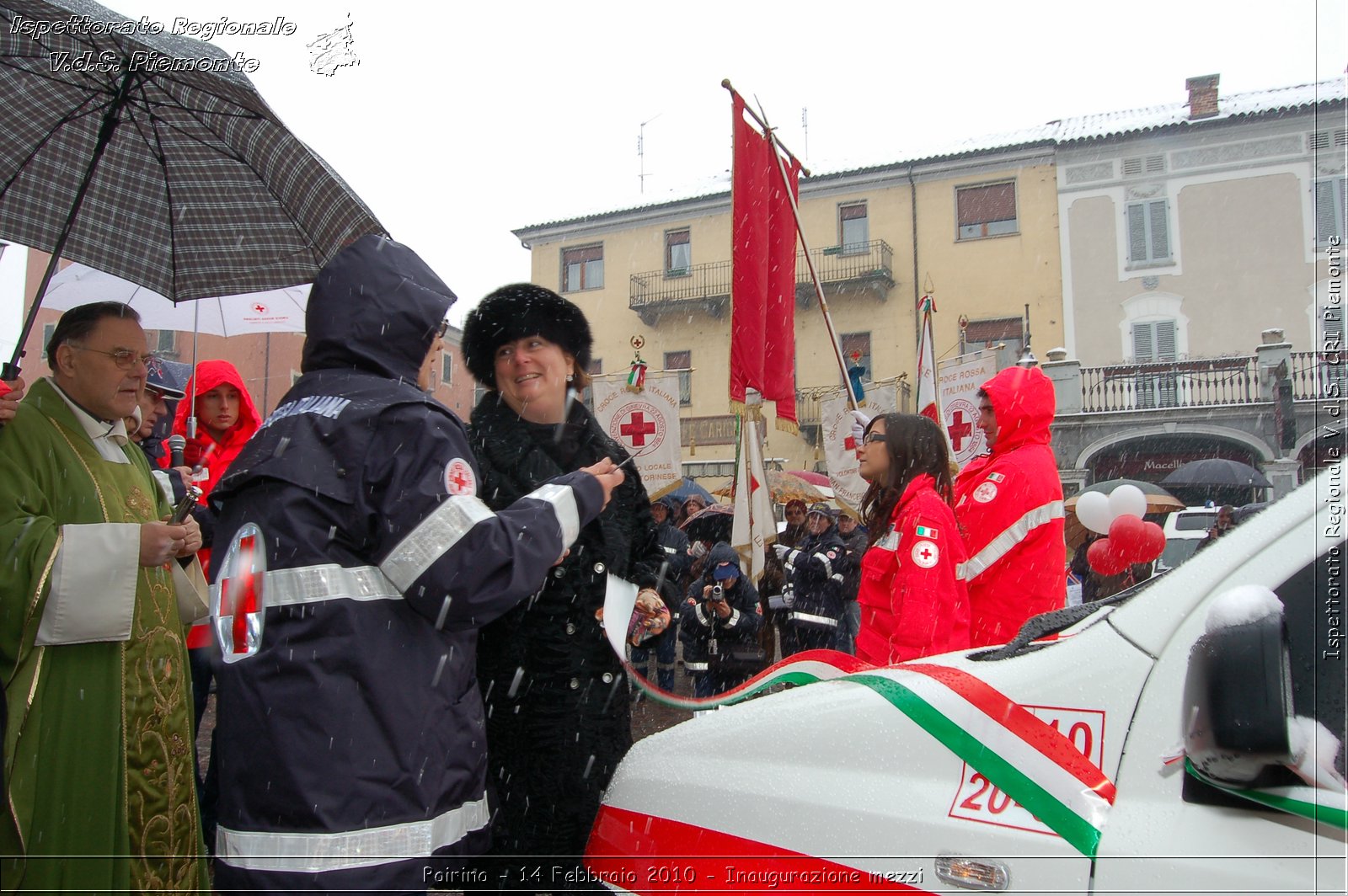 Poirino - 14 Febbraio 2010 - Inaugurazione mezzi -  Croce Rossa Italiana - Ispettorato Regionale Volontari del Soccorso Piemonte