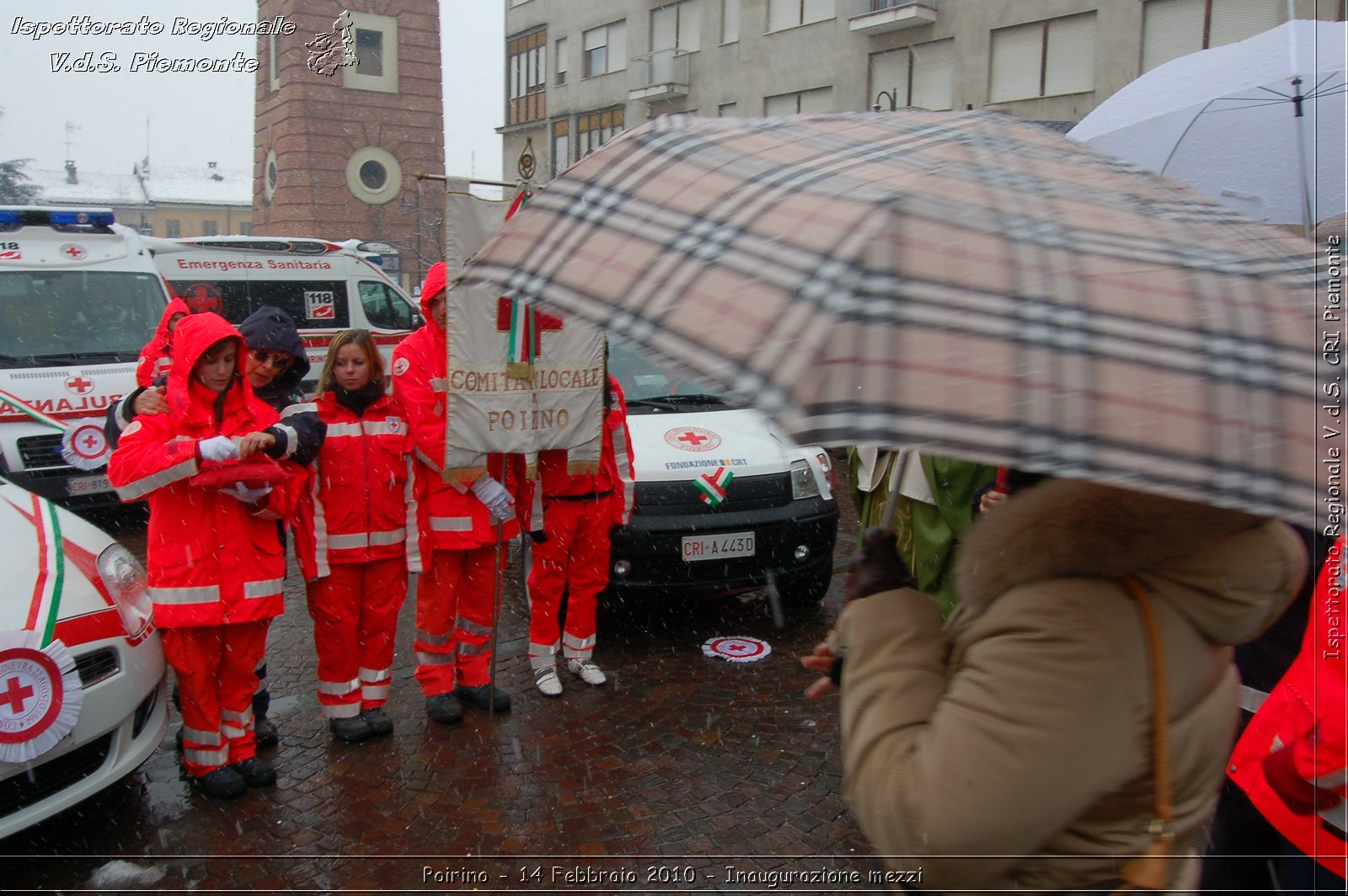 Poirino - 14 Febbraio 2010 - Inaugurazione mezzi -  Croce Rossa Italiana - Ispettorato Regionale Volontari del Soccorso Piemonte