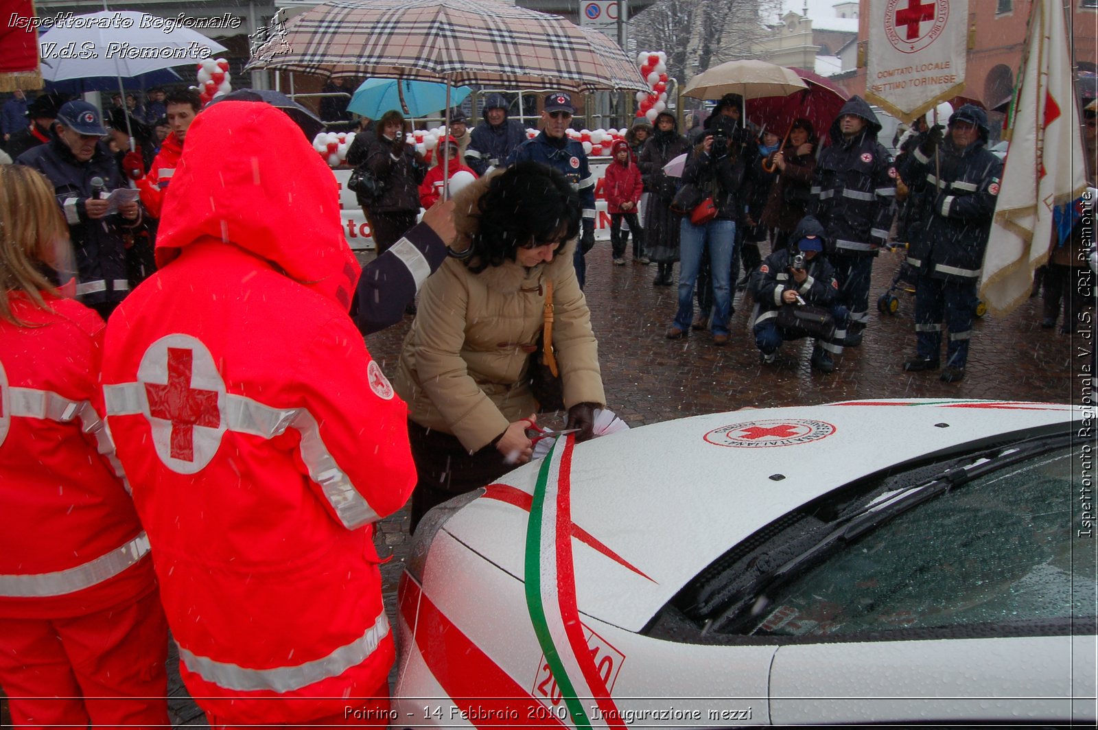 Poirino - 14 Febbraio 2010 - Inaugurazione mezzi -  Croce Rossa Italiana - Ispettorato Regionale Volontari del Soccorso Piemonte