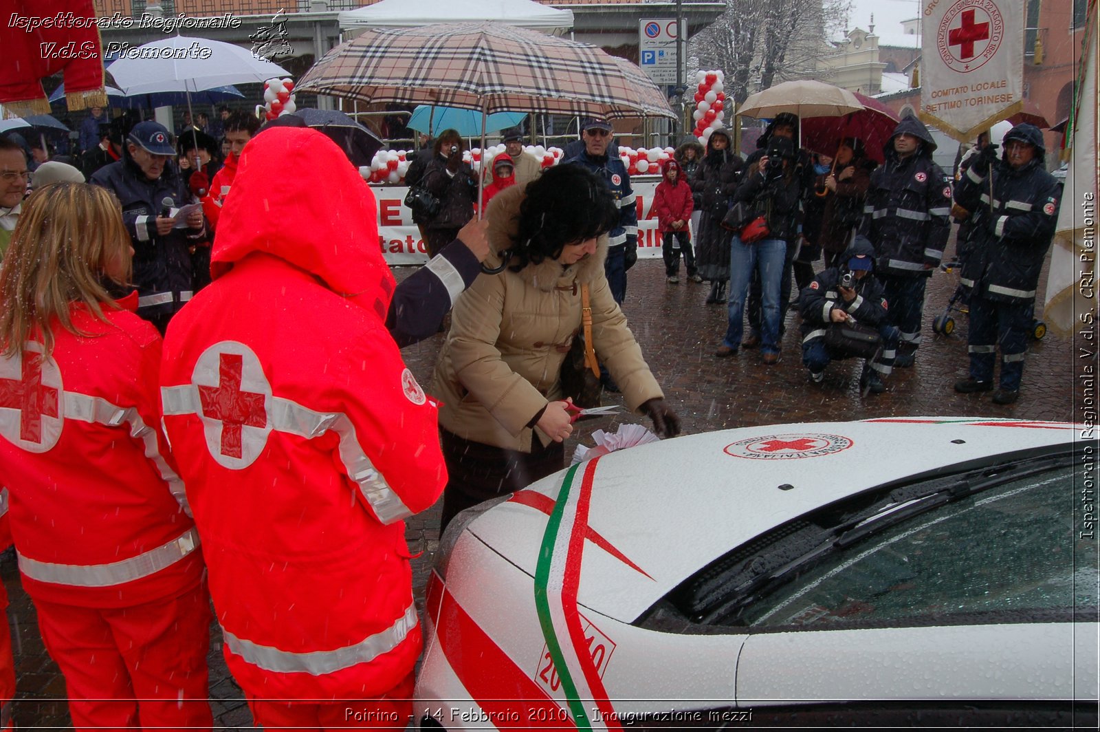 Poirino - 14 Febbraio 2010 - Inaugurazione mezzi -  Croce Rossa Italiana - Ispettorato Regionale Volontari del Soccorso Piemonte