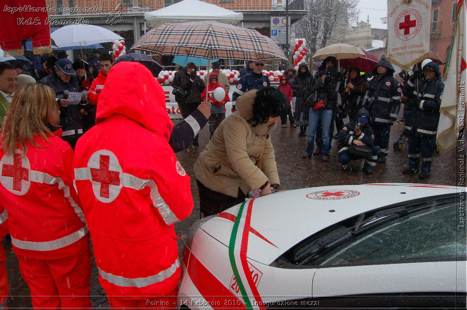 Poirino - 14 Febbraio 2010 - Inaugurazione mezzi -  Croce Rossa Italiana - Ispettorato Regionale Volontari del Soccorso Piemonte