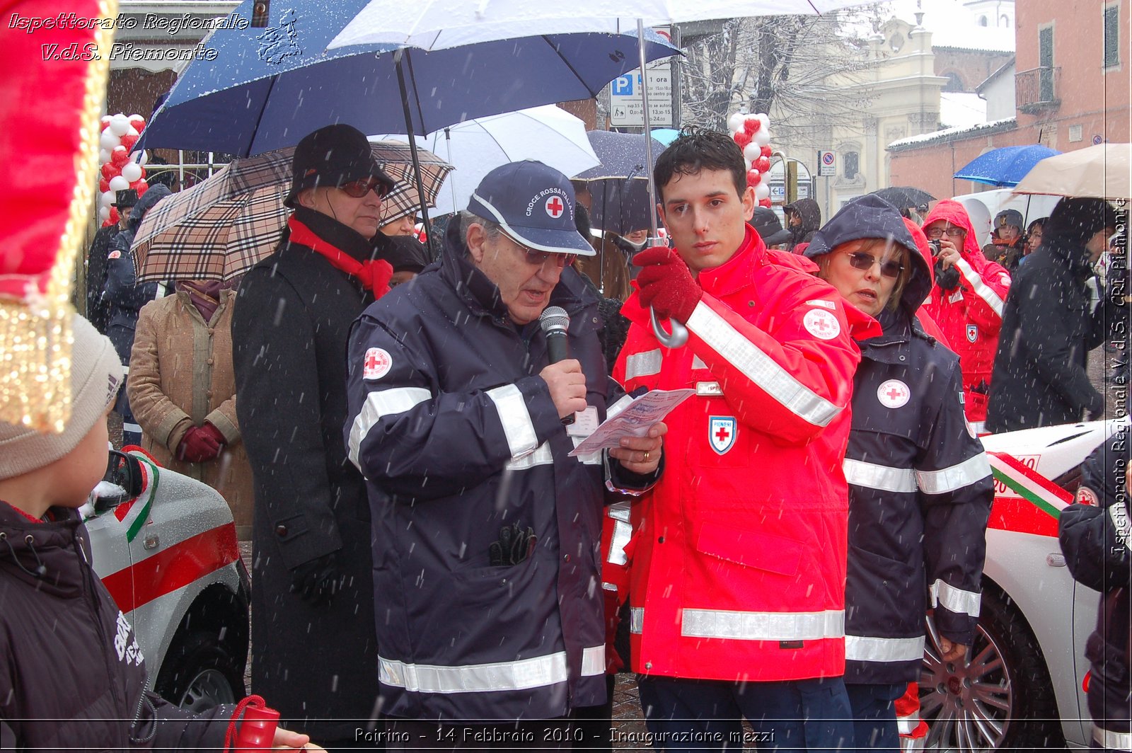 Poirino - 14 Febbraio 2010 - Inaugurazione mezzi -  Croce Rossa Italiana - Ispettorato Regionale Volontari del Soccorso Piemonte