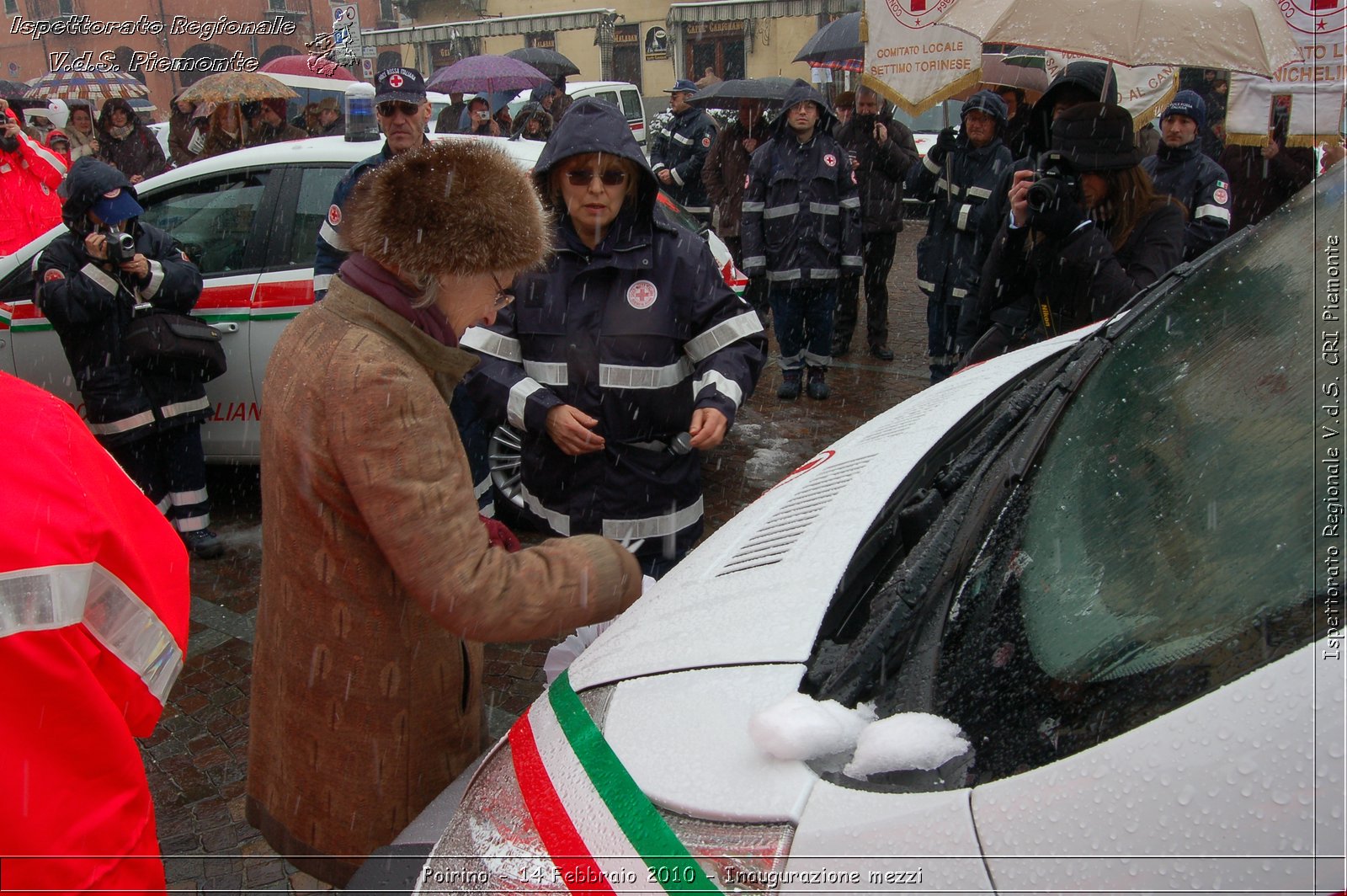 Poirino - 14 Febbraio 2010 - Inaugurazione mezzi -  Croce Rossa Italiana - Ispettorato Regionale Volontari del Soccorso Piemonte