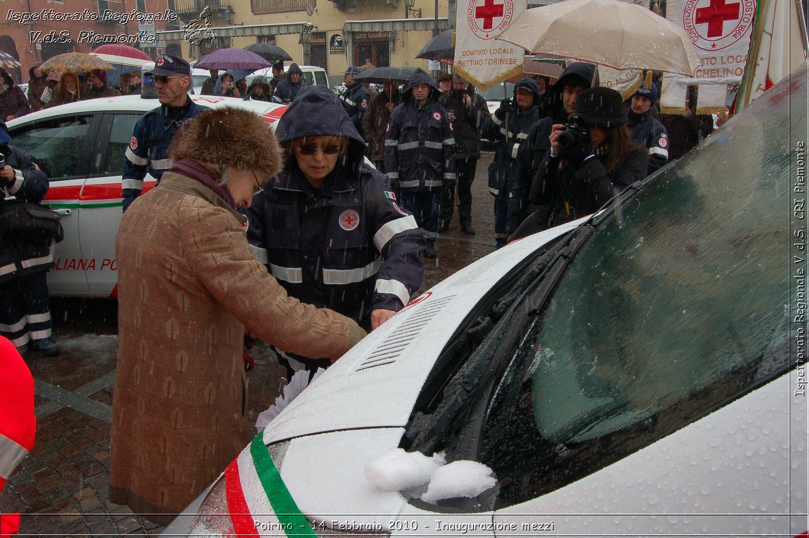 Poirino - 14 Febbraio 2010 - Inaugurazione mezzi -  Croce Rossa Italiana - Ispettorato Regionale Volontari del Soccorso Piemonte